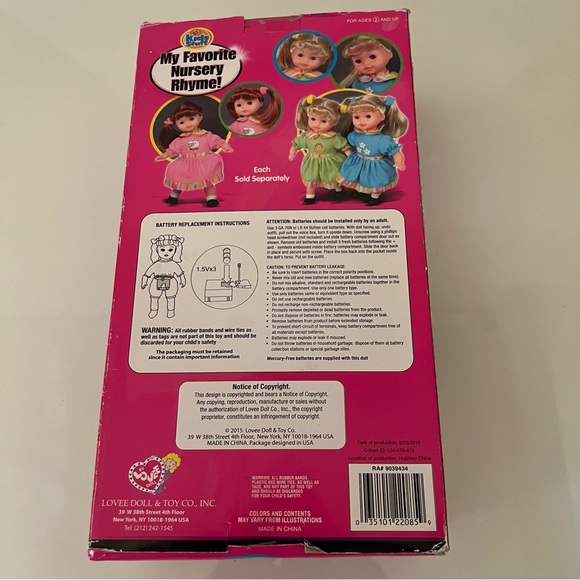 MY FAVORITE NURSERY RHYME DOLLS - Picture 7 of 14